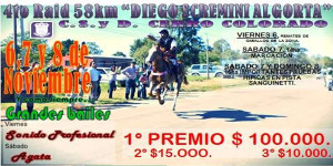 afiche raid diego scremini algorta 2015